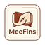 MeeFins Brand Logo