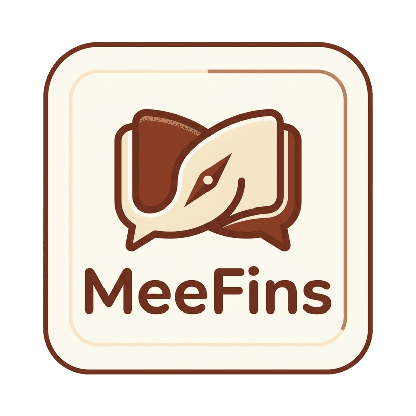 MeeFins Language Exchange Logo