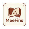 MeeFins Brand Logo